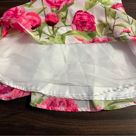 The Children’s Place Toddler 2T Girls Floral Dress Pink Peonies - Picture 4 of 9